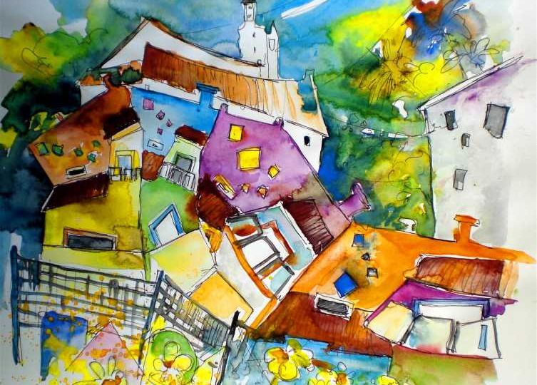 05-01-rainbow-houses-in-vila-do-bospo-painting-portugal